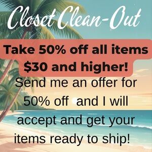 Closet Clean-Out Sale